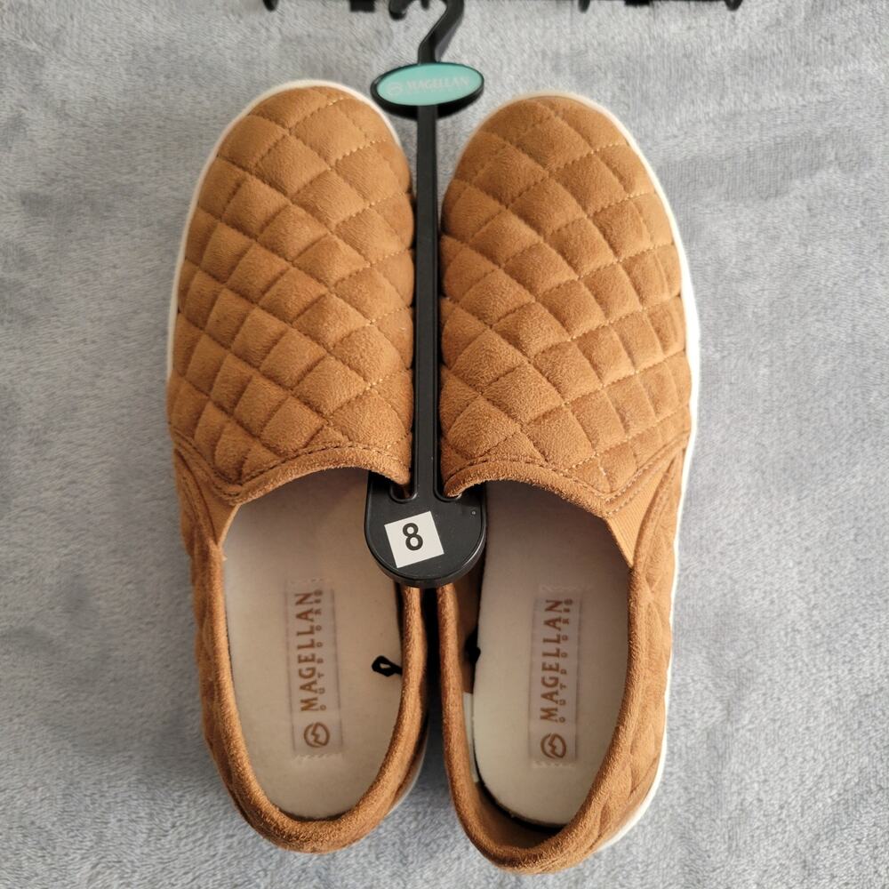 Magellan outdoors textile quilted uppers shoes women's 8B rubber soles comfort